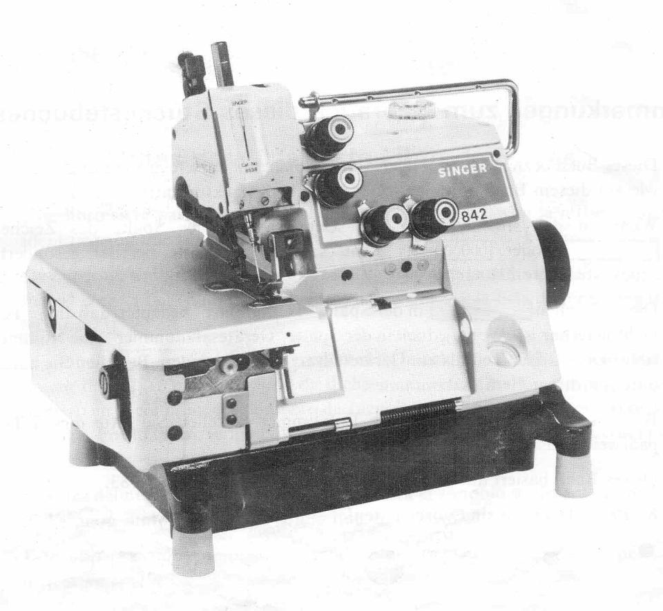 Singer Model 842u Sewing Machine