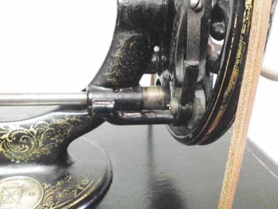 Wanzer Sewing Machine Friction Drive Bobbin Winder for the Old Shuttle