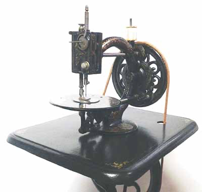 The pentultimate form of the Little Wanzer Sewing Machine