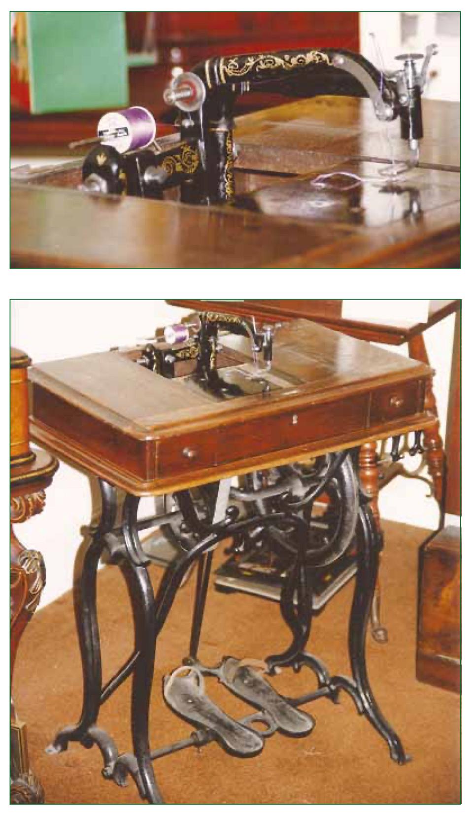 Wanzer's Family Shuttle Sewing Machine