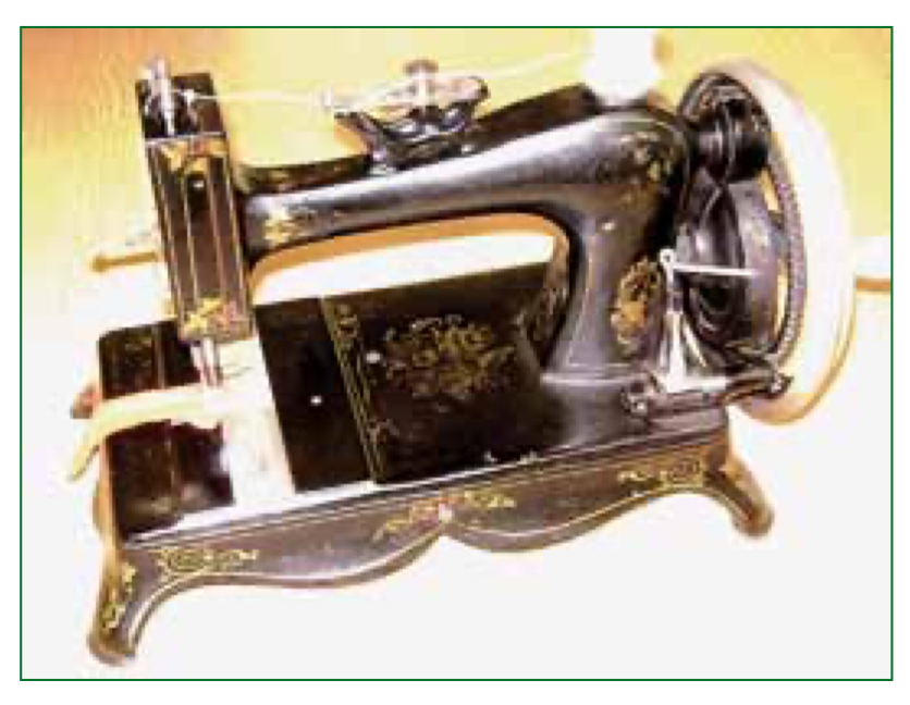 The Wanzer Model B Sewing Machine