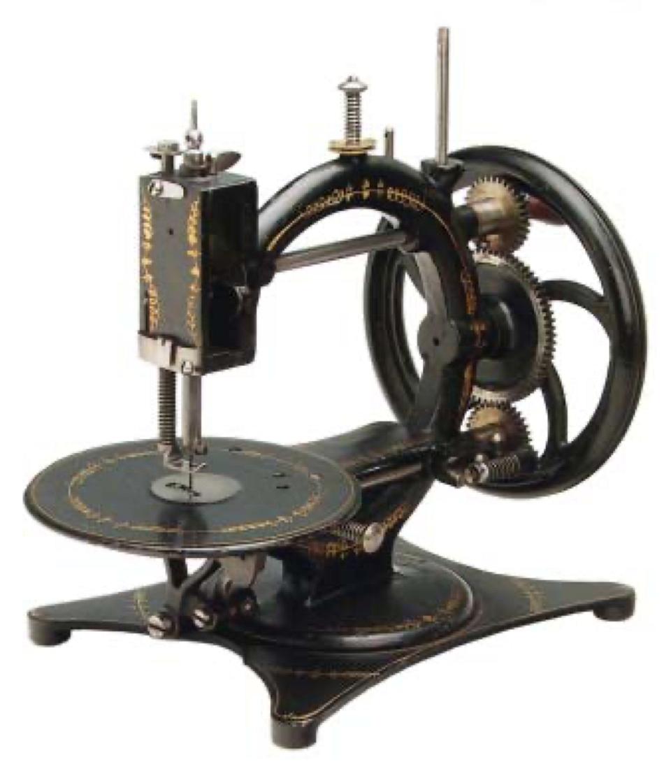 A Wanzer Sewing Machine