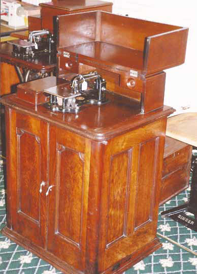 Number 3 Full Cabinet Sewing Machine