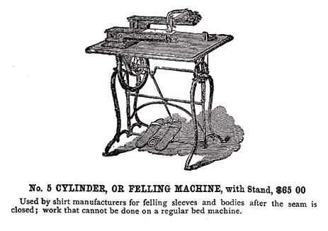 Number 5 Cylinder Sewing Machine