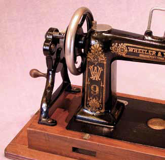 Wheeler & Wilson D9 Sewing Machine Restoration Decals Gold Metallic 41096 